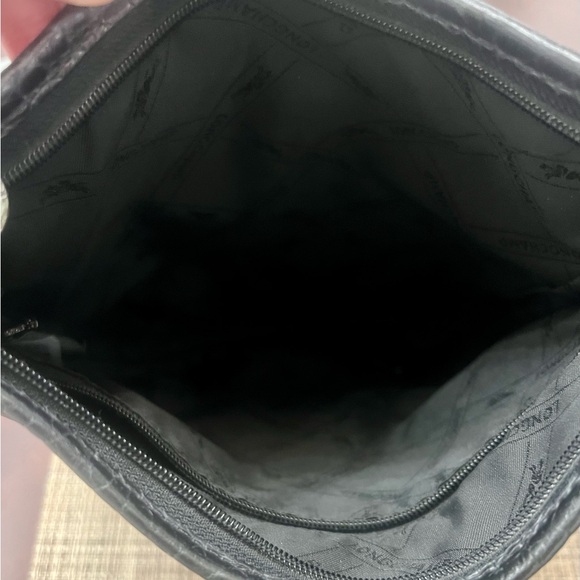 Longchamp Croc Roseau Leather Crossbody - Picture 7 of 14